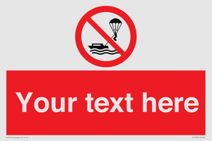 Custom No parasailing